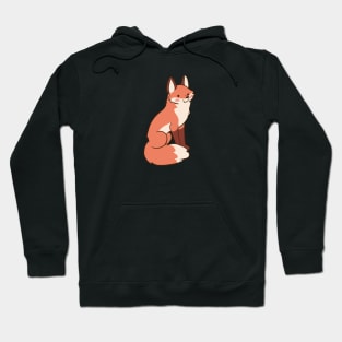 Cute little fox illustration Hoodie